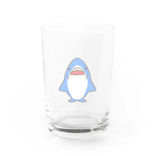 推しザメちゃん（ノーマル） Water Glass