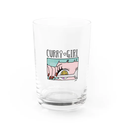 カレーガール Water Glass