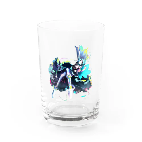 『Falling Girl』フルカラーver ~にぅいちゃん歌ってみたイラストグッズ Water Glass