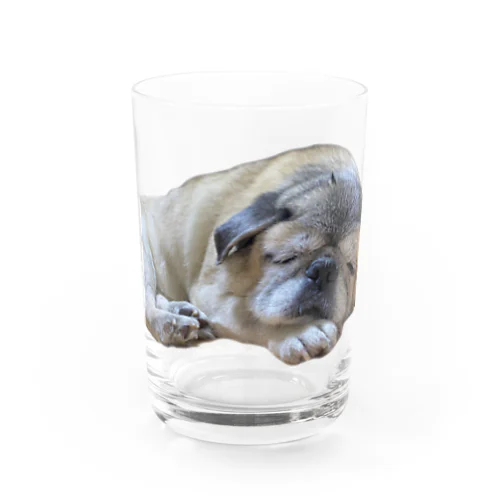 らっきーねんね Water Glass