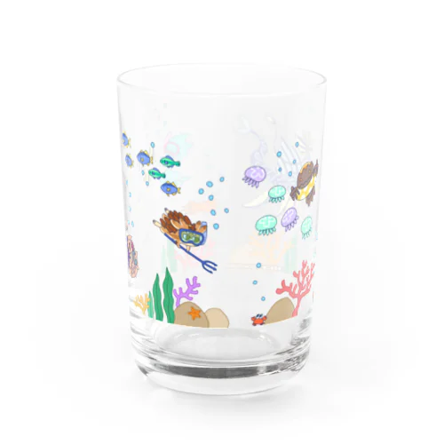 【夏限定】グラス（夏柄） Water Glass