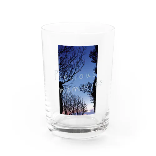 Precious memories Water Glass