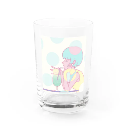 クリームソーダ（雑貨１） Water Glass