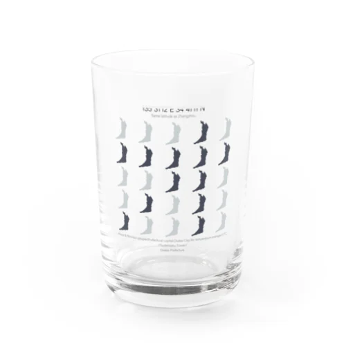 大阪府（オオサカのオ） Water Glass