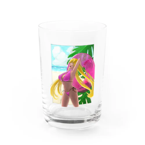 サマーバニーちゃん Water Glass