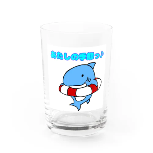 夏サメ Water Glass