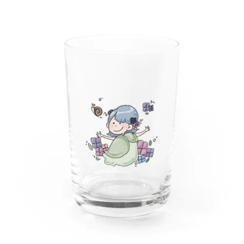 紫陽花の子 Water Glass