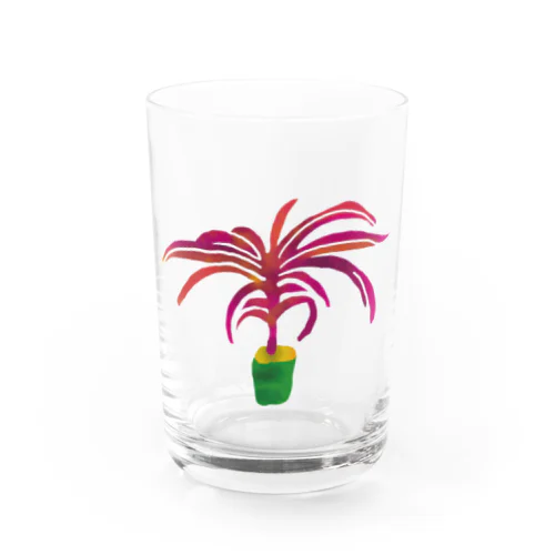 【Watercolor Plants】 Water Glass