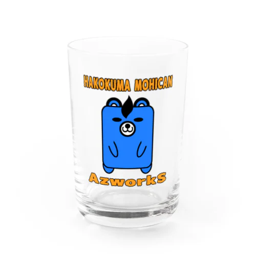 ハコクマモヒカン Water Glass