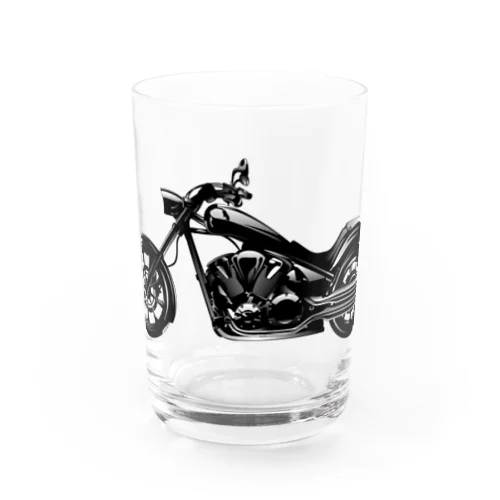 Motorcycle Water Glass