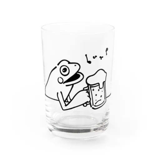 カエル Water Glass