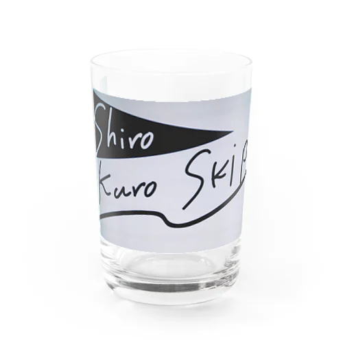 shiro kuro skio Water Glass