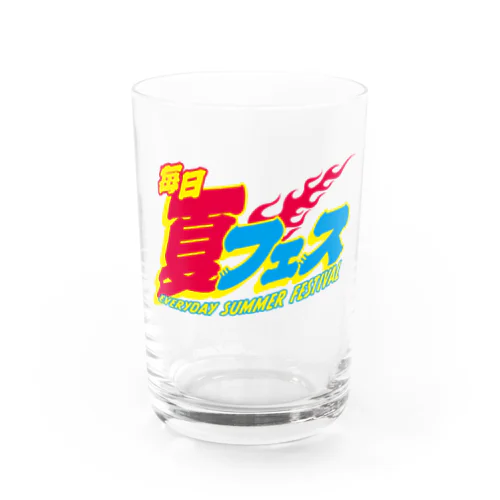 毎日夏フェス🔥 Water Glass