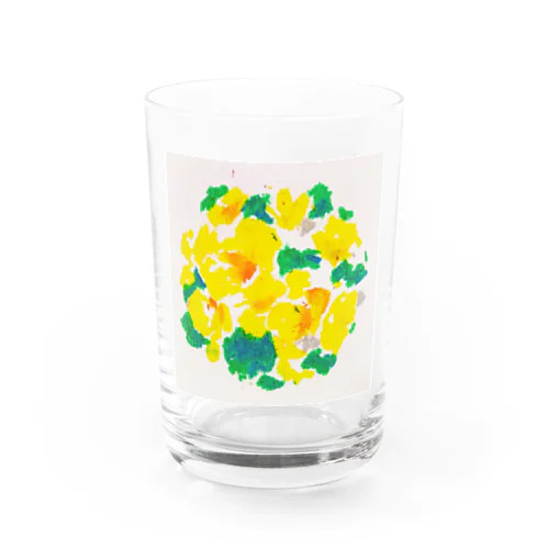 黄色い花 Water Glass