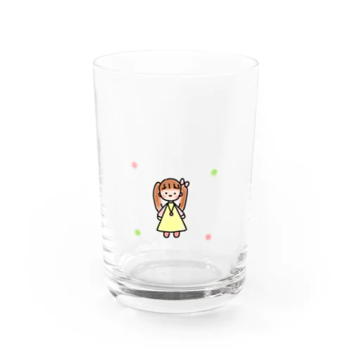 かわいい女の子 Water Glass