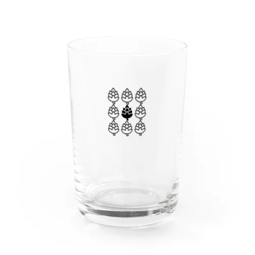 まつぼっくり大集合 Water Glass