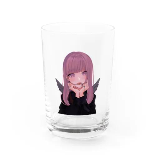 クロユリ　花言葉は「恋」「呪い」 Water Glass