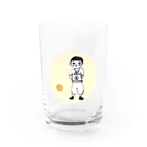 バスケ少年 ミニバス Water Glass