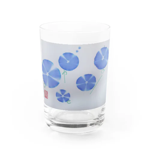 ありがとうの朝顔 Water Glass