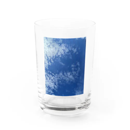 快晴な青空 Water Glass