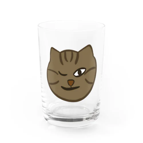 ネコマッチョ Water Glass