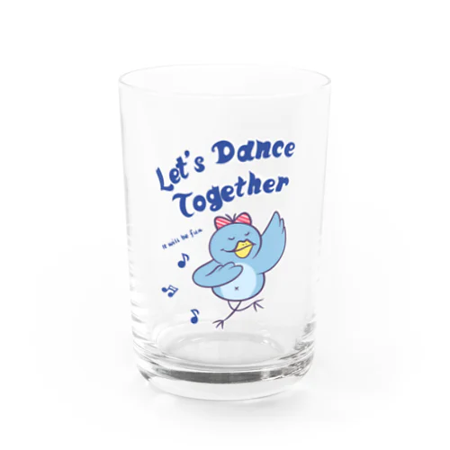 Let’s Dance Together Water Glass