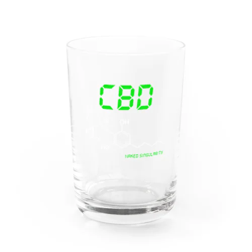 Cannabidiol Water Glass