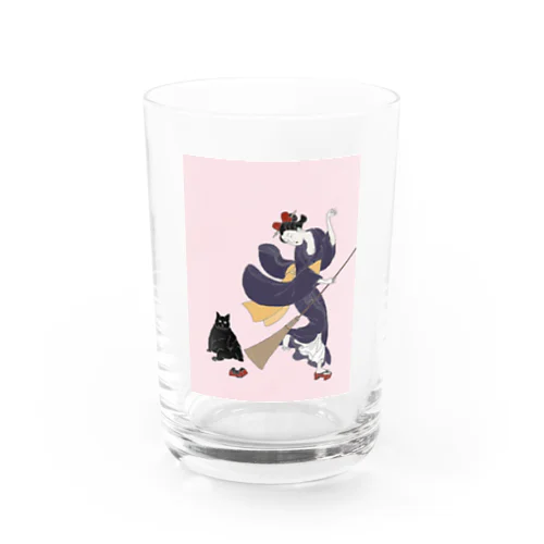 働く気のない猫ジジ　Jiji’s delivery service Water Glass