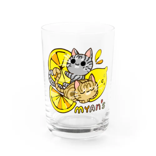 myan's 夏のレモン大作戦！ Water Glass