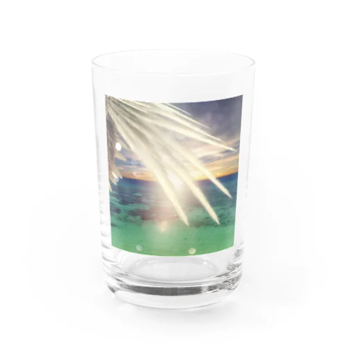 abundance and Harmony Water Glass