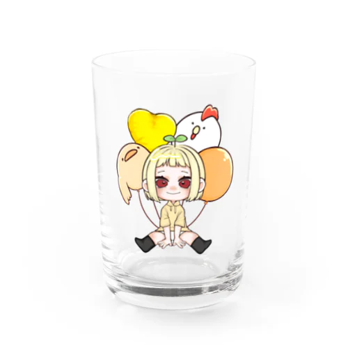 パーティバルーンぴよこちゃん。 Water Glass