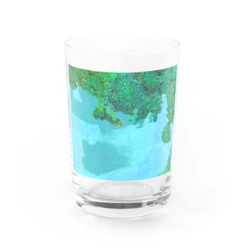 隠れパンダ Water Glass