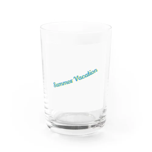 Summer Vacation 2 Water Glass