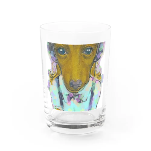 Mary's  tweets 『ねえ、もうこのオモチャ飽きたんだけど‼️』 Water Glass