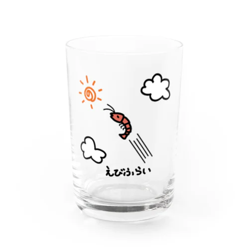 Fly shrimp Water Glass