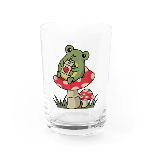 ミルク カエル Water Glass