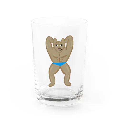 イヌマッスルみんなのあこがれ Water Glass