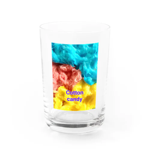 Cotton　candy Water Glass