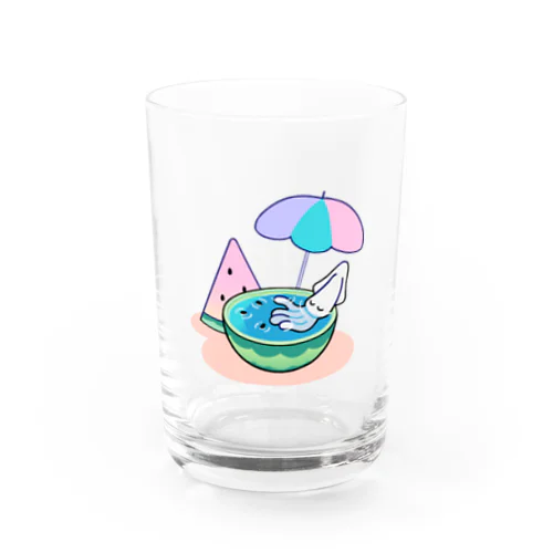 スイカプール Water Glass