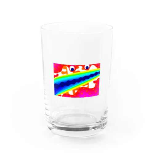 レインボーな貝 Water Glass