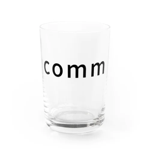 comm Water Glass