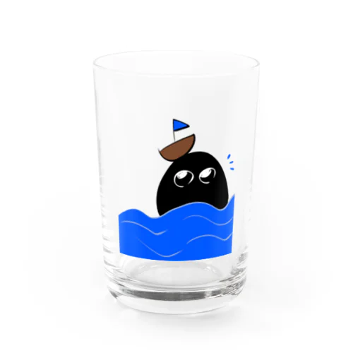 海坊主さん Water Glass