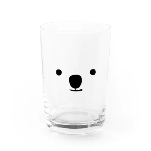 クマかなコアラかな？可愛いからなんでもいいか。 Water Glass