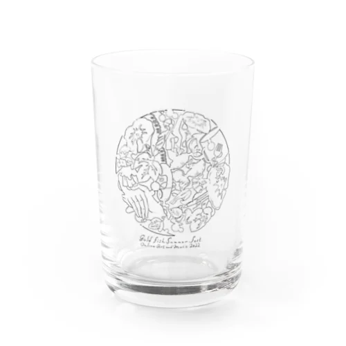 金魚たちの夏祭り 2022モノクロモデル Water Glass