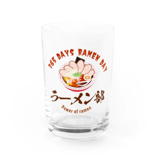 ラーメン好きに Water Glass