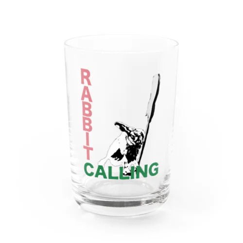 RABBIT CALLING Water Glass