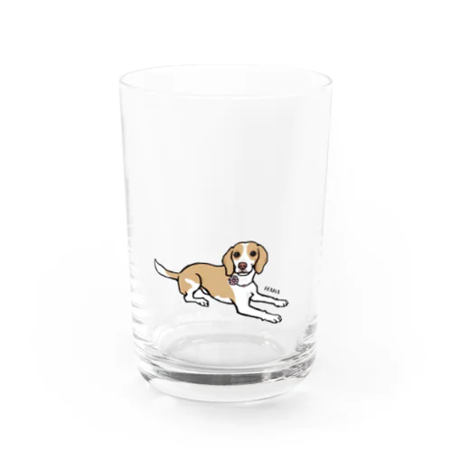 はな白イラスト Water Glass