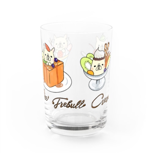 アイス*フレンチブルドッグ【Bバージョン】 Water Glass