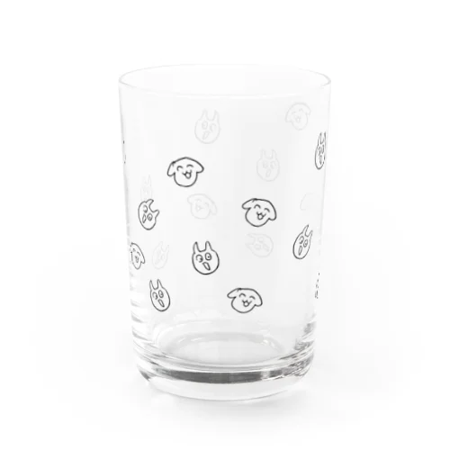 iroiro inu neko Water Glass