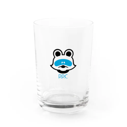 P.P.C（ポンポコ）ロゴ大 Water Glass